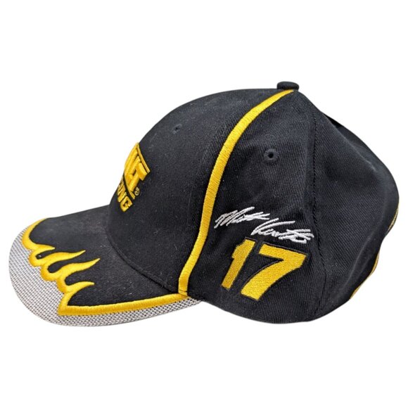 Matt Kenseth #17 Baseball Cap Hat Dewalt Tools Wypall Wipes Racing Nascar Black - Picture 6 of 11